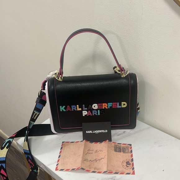 Karl Lagerfeld Paris Legacy Simone Crossbody - Picture 3 of 6